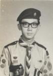 1968年考獲榮譽童軍獎章